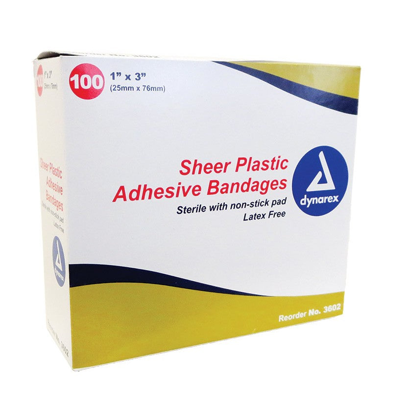 Adhesive Sheer Plastic Bandages