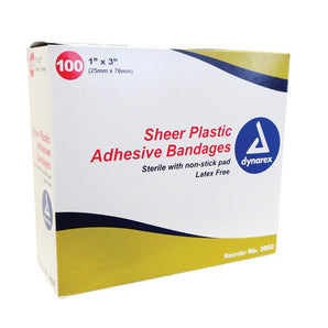 Adhesive Sheer Plastic Bandages
