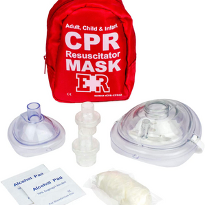 Adult and Infant CPR Mask Combo Kit
