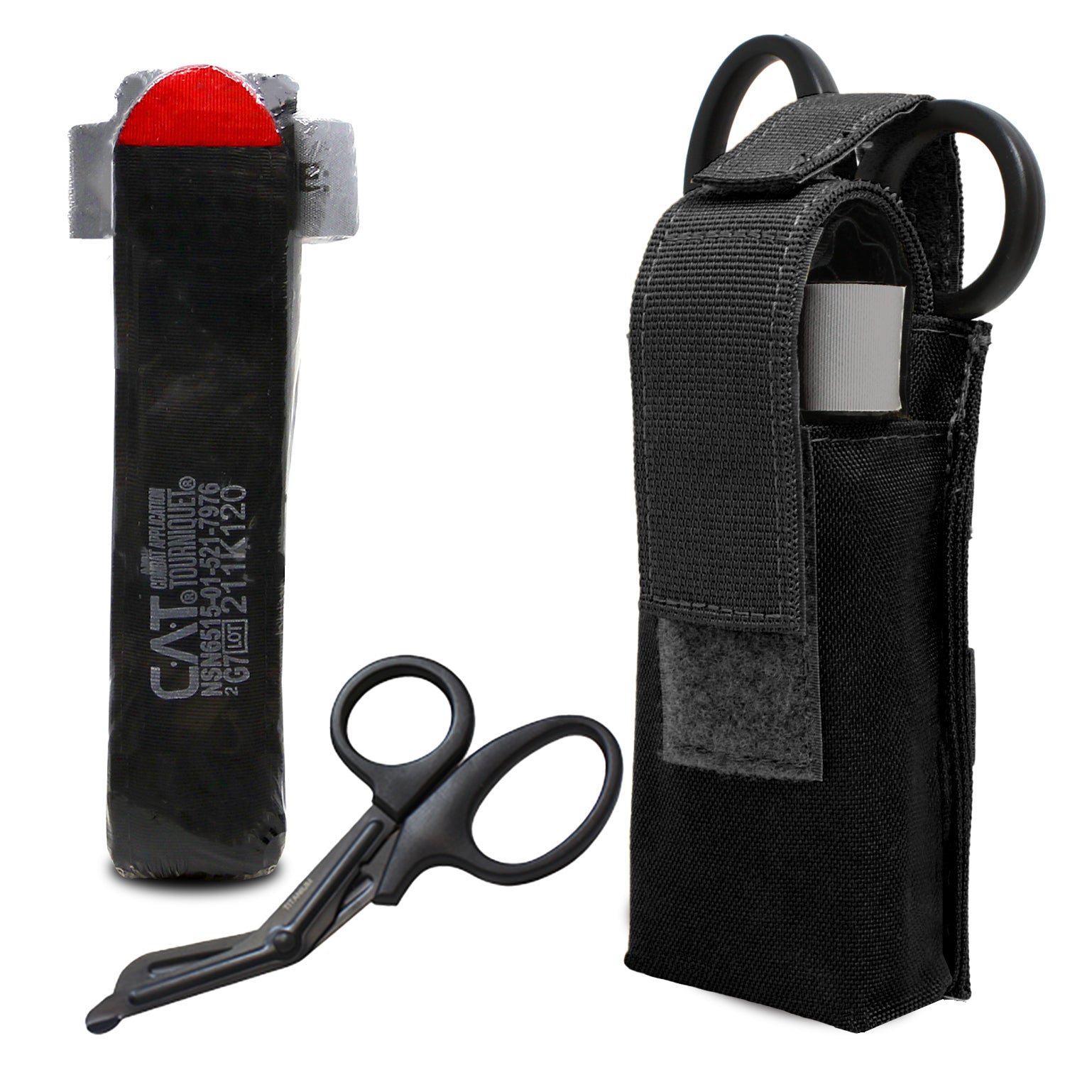 CAT GEN7 Tourniquet Set Holder Autoclavable Titanium Shears
