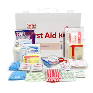 25 Person First Aid Kit in Metal Case - OSHA Compliant